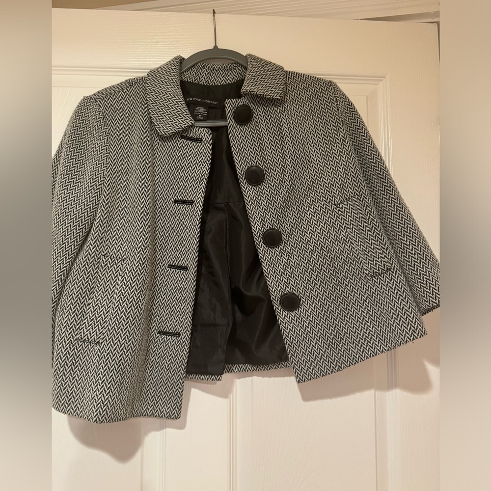 New York and Company crop jacket